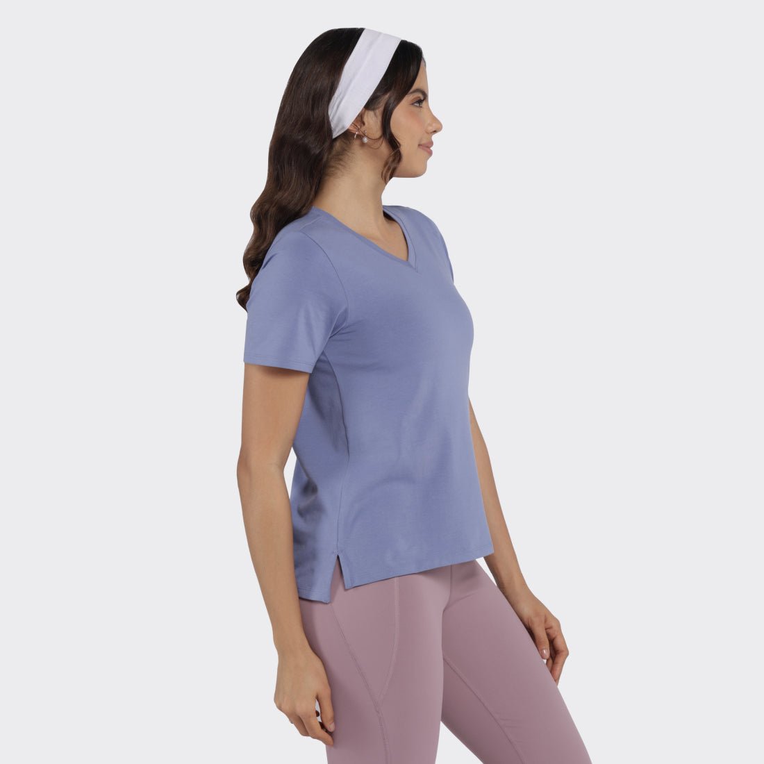 Last Tee - V Neck Half Sleeves - BlissClub