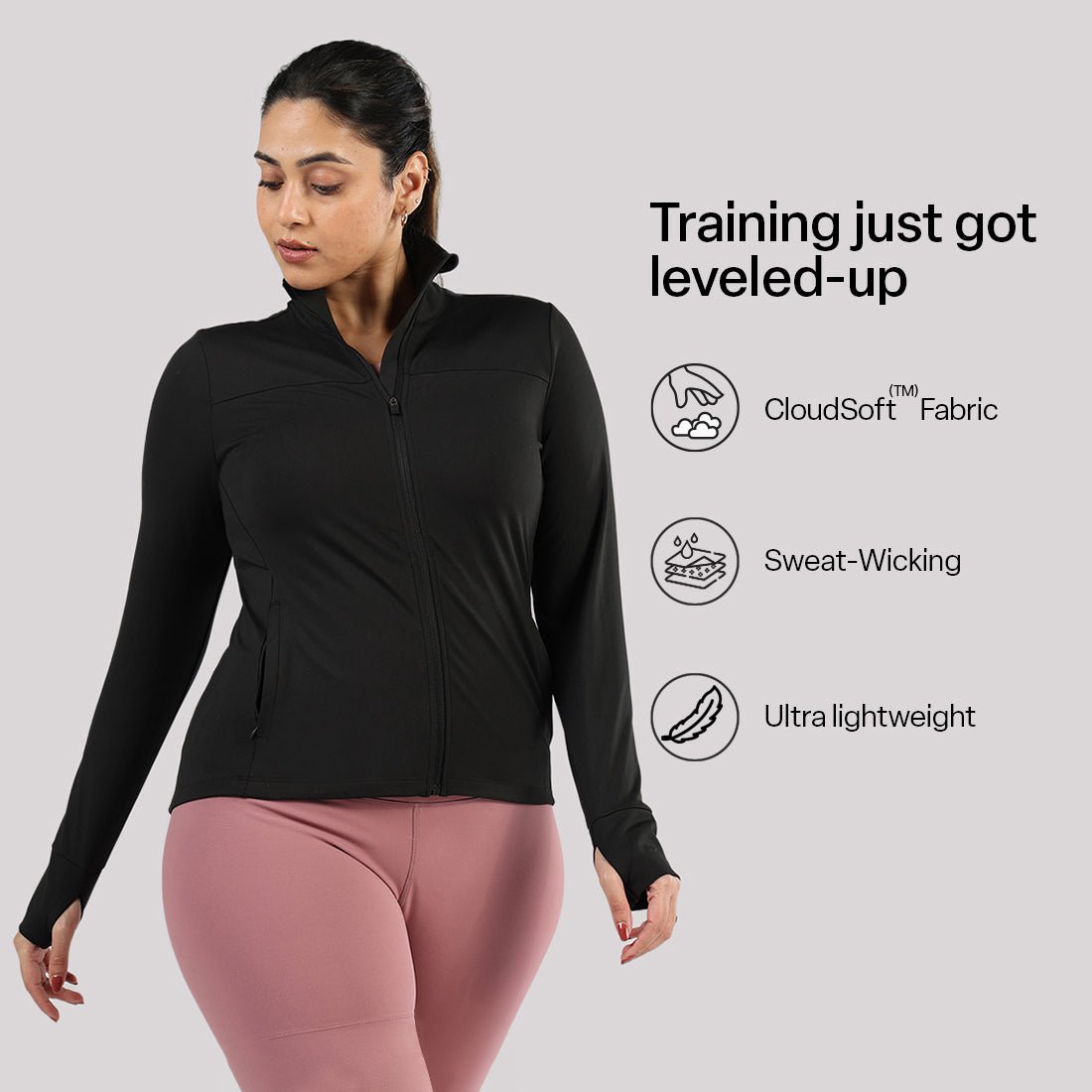 Level Up Training Jacket - BlissClub