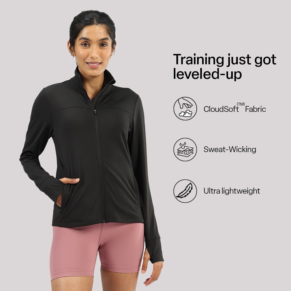 Level Up Training Jacket - BlissClub