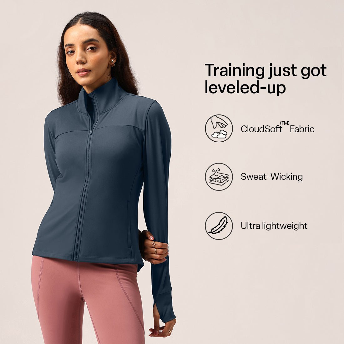 Level Up Training Jacket - BlissClub