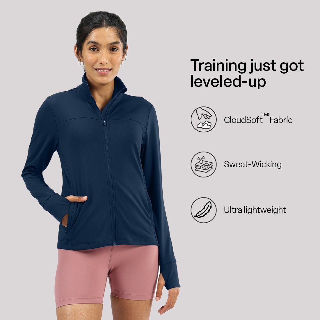 Level Up Training Jacket - BlissClub