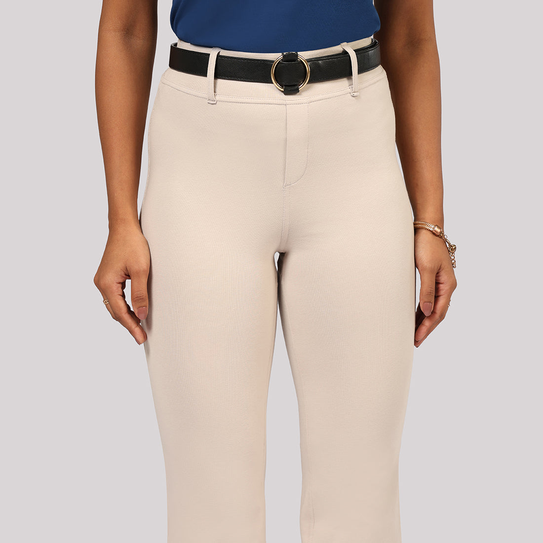 AM:PM Air Flare Trousers - Cotton