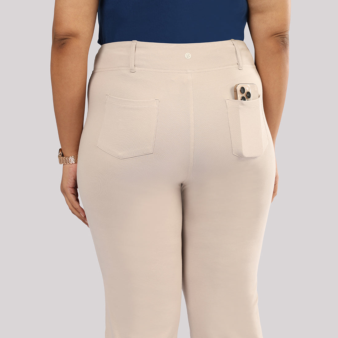AM:PM Air Flare Trousers - Cotton