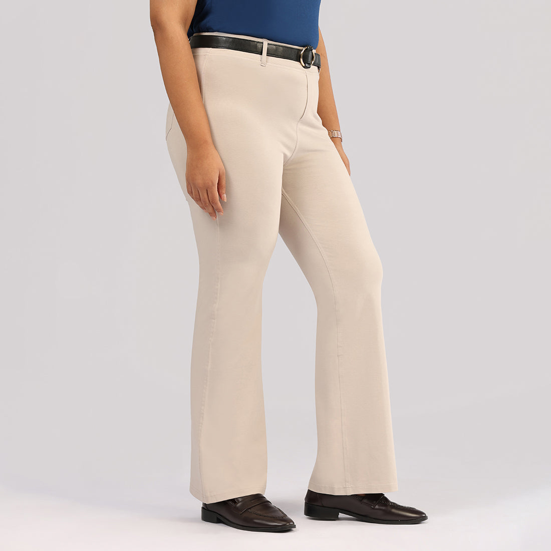 AM:PM Air Flare Trousers - Cotton