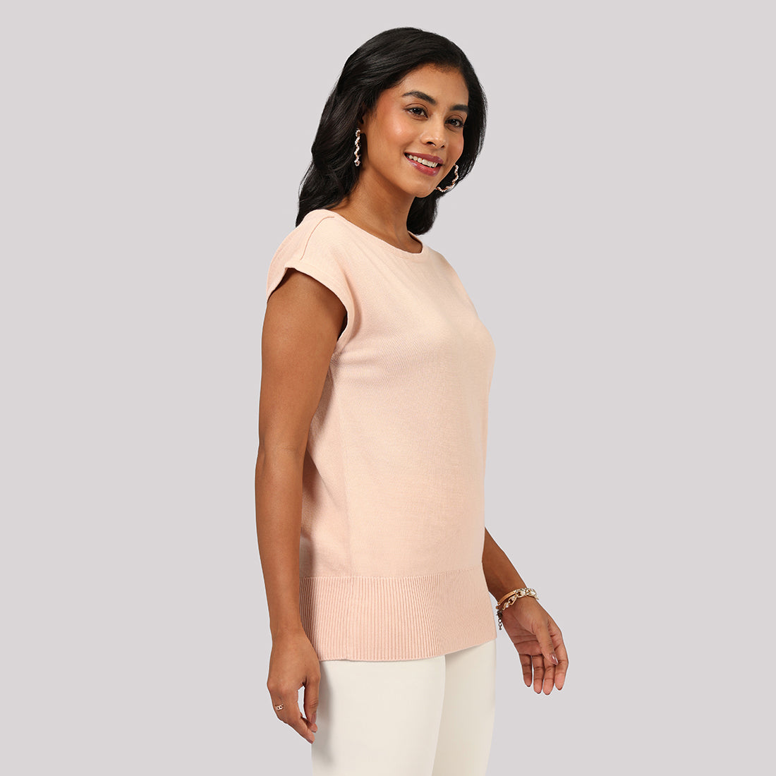 Move All Day Cap Sleeves Top