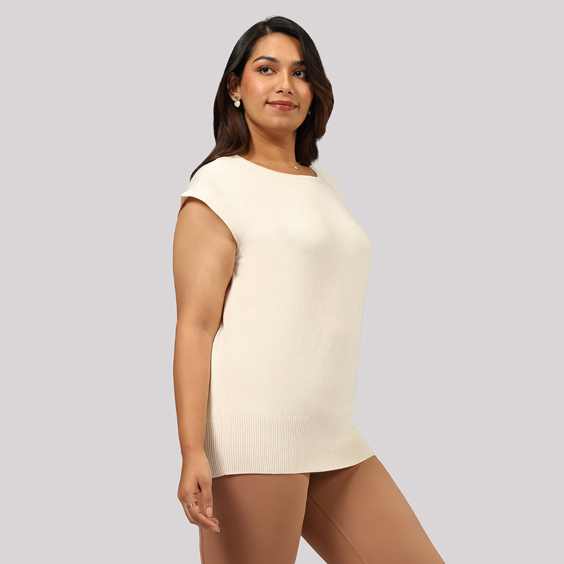 Move All Day Cap Sleeves Top