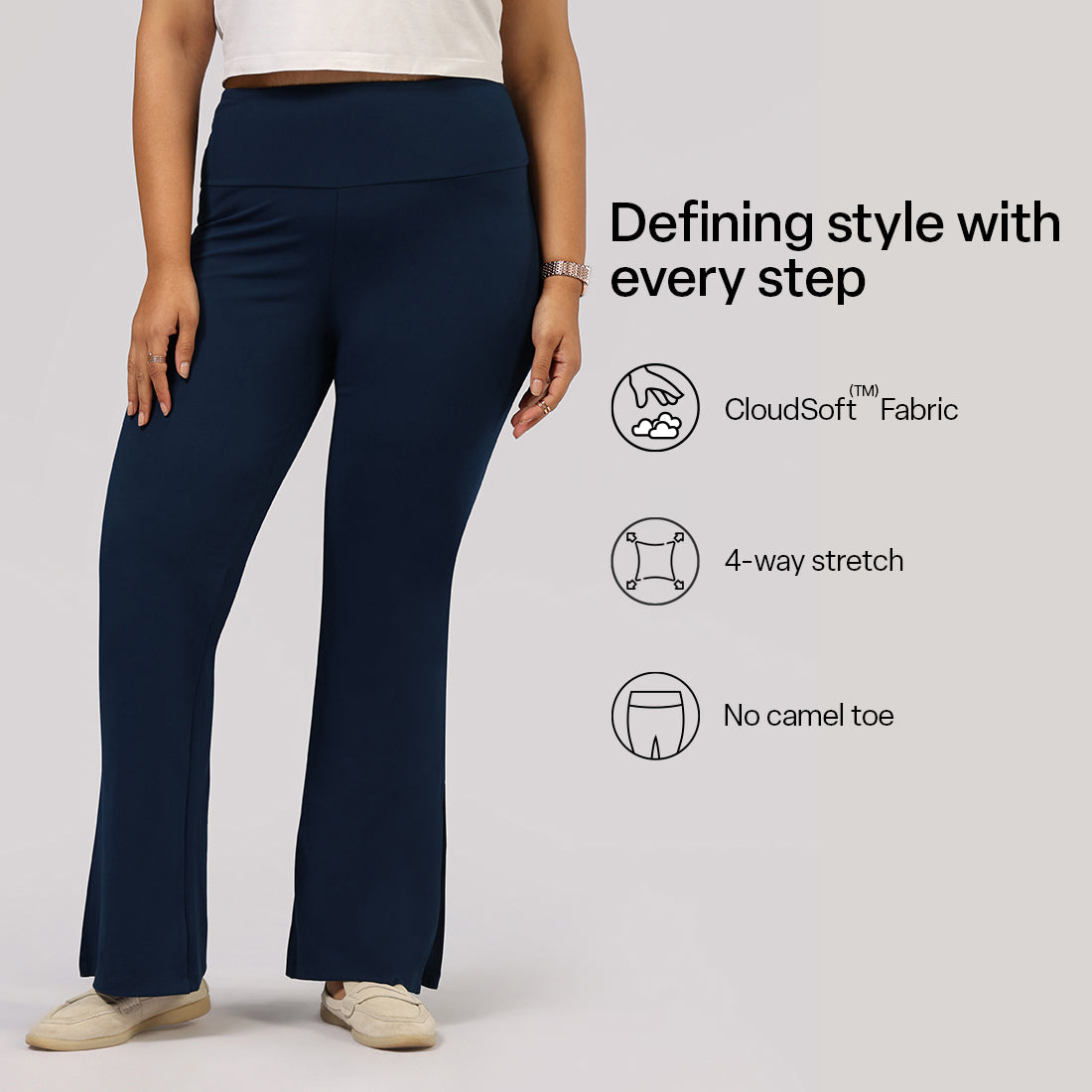 Ultimate Slit Flare Pants - Lite