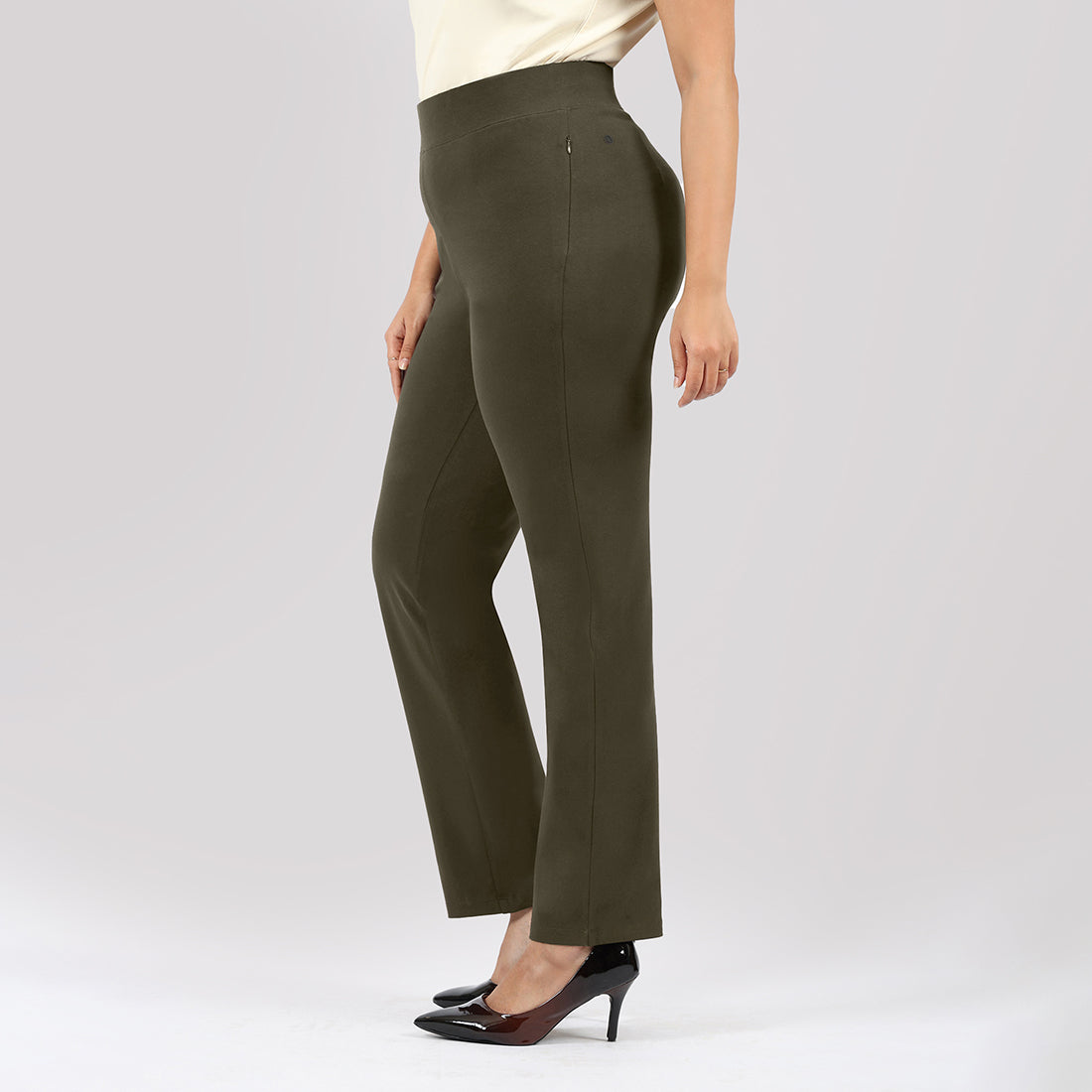 AM:PM Cotton Straight Pants Tall