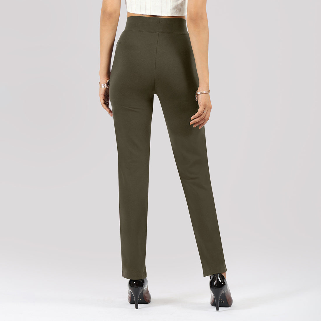 AM:PM Cotton Straight Pants