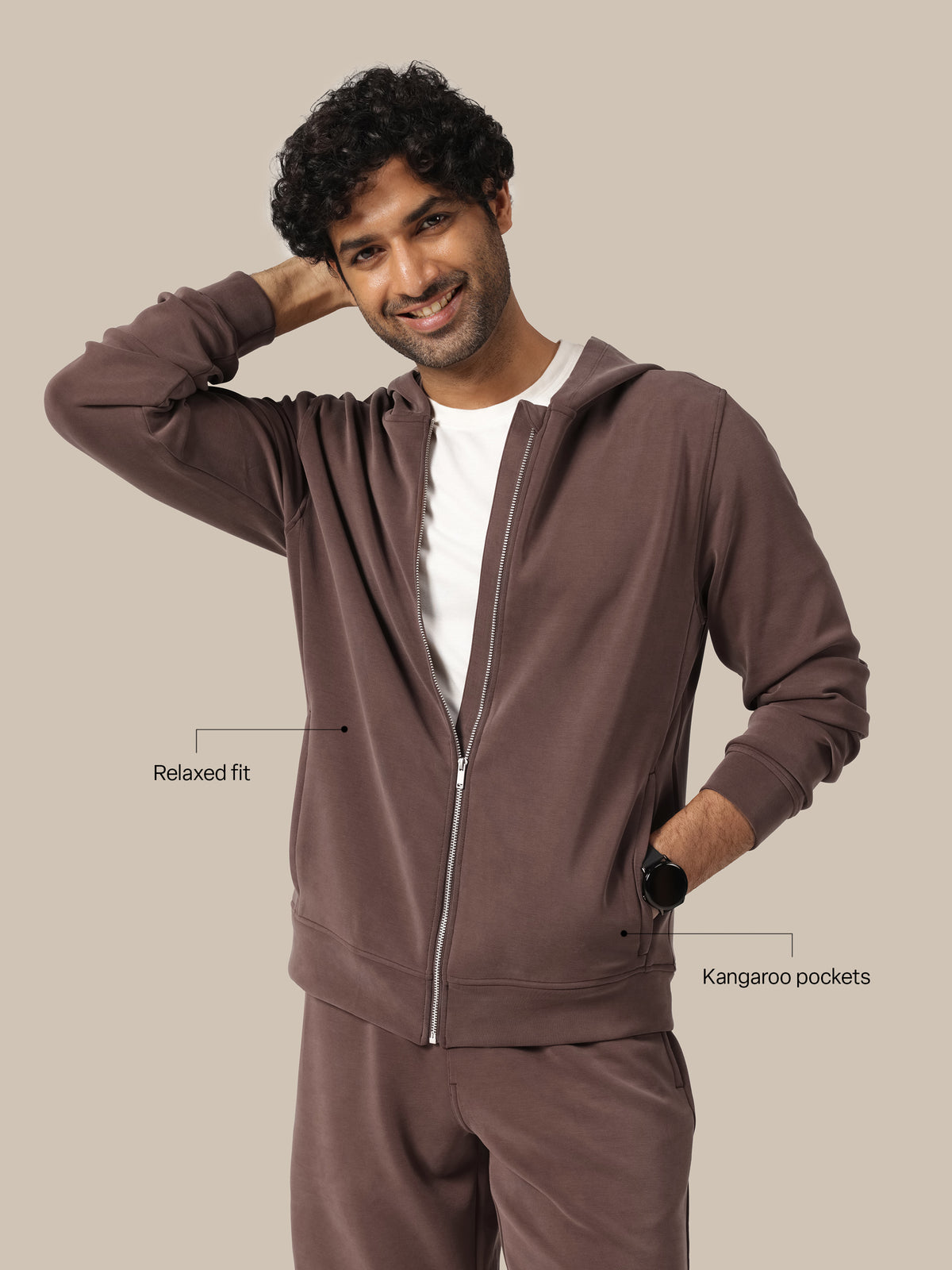 Bare Butter™ Zippered Hoodie
