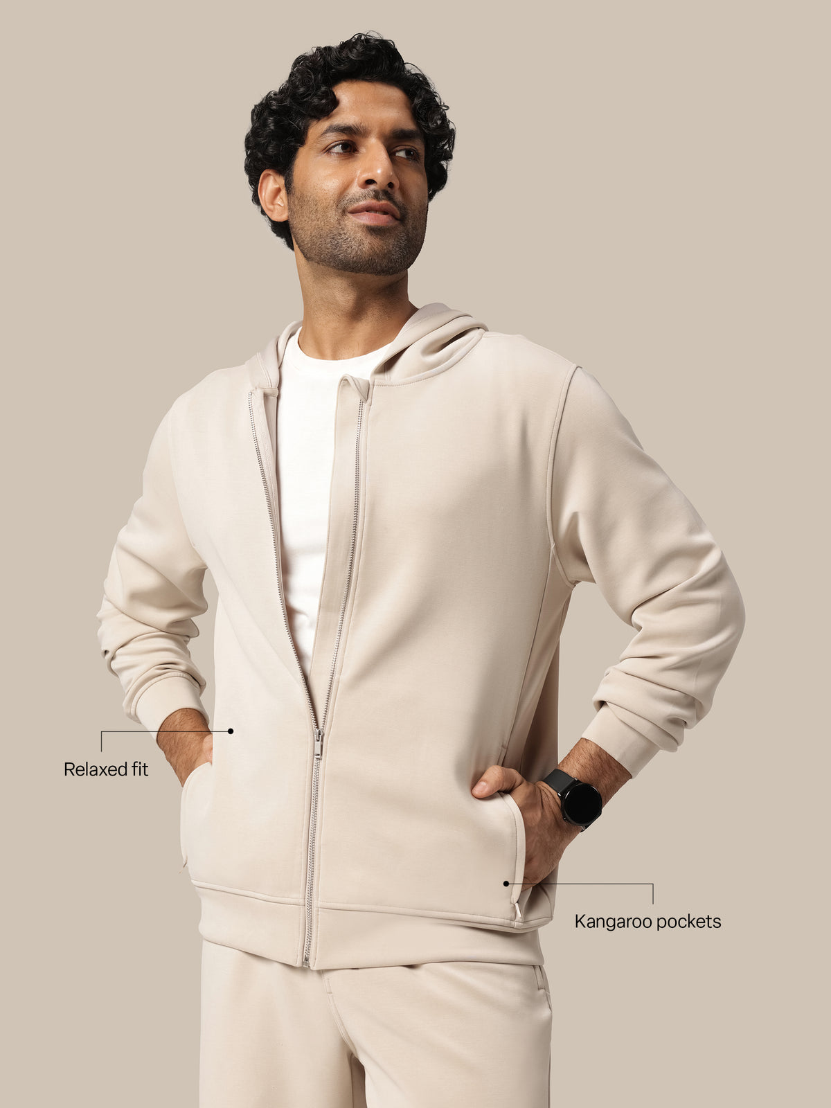 Bare Butter™ Zippered Hoodie