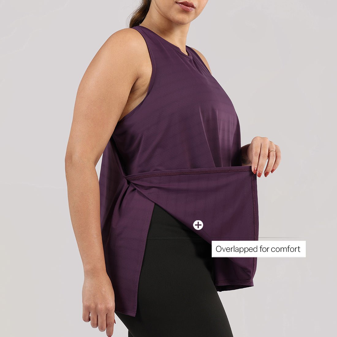 Most Breathable - Overlapped Mesh Tank - BlissClub
