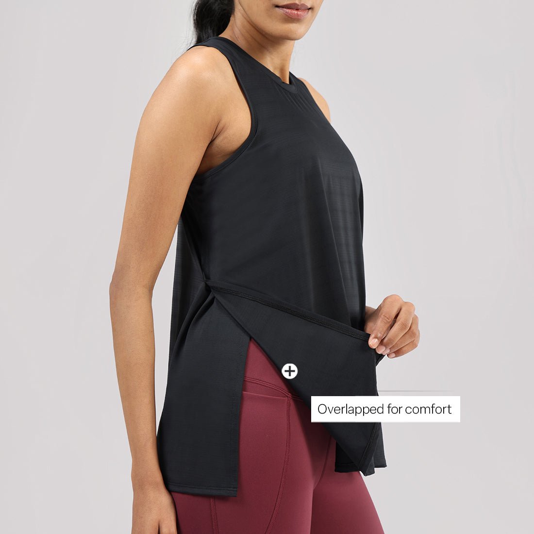 Most Breathable - Overlapped Mesh Tank - BlissClub