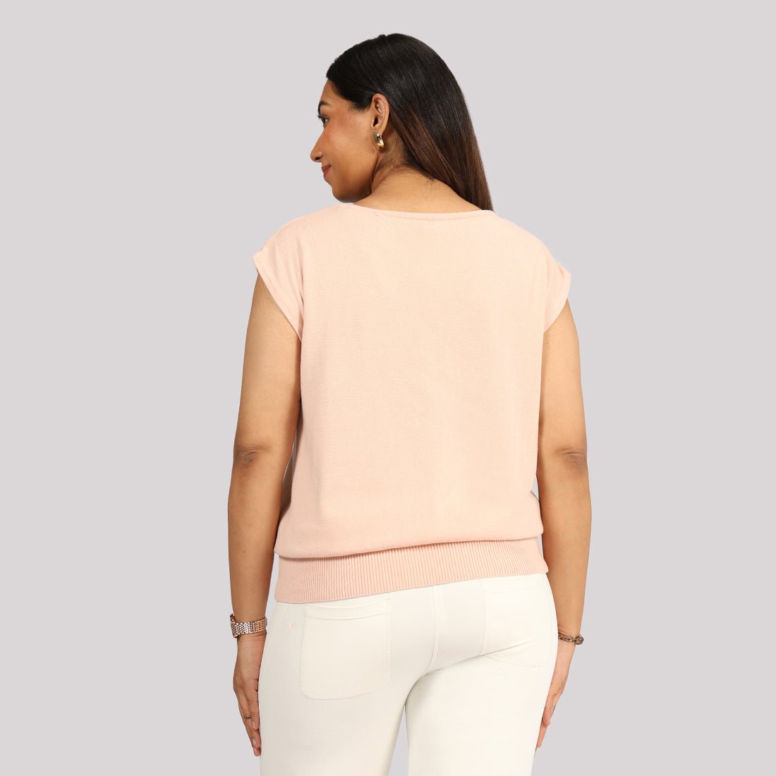 Move All Day Cap Sleeves Top - BlissClub