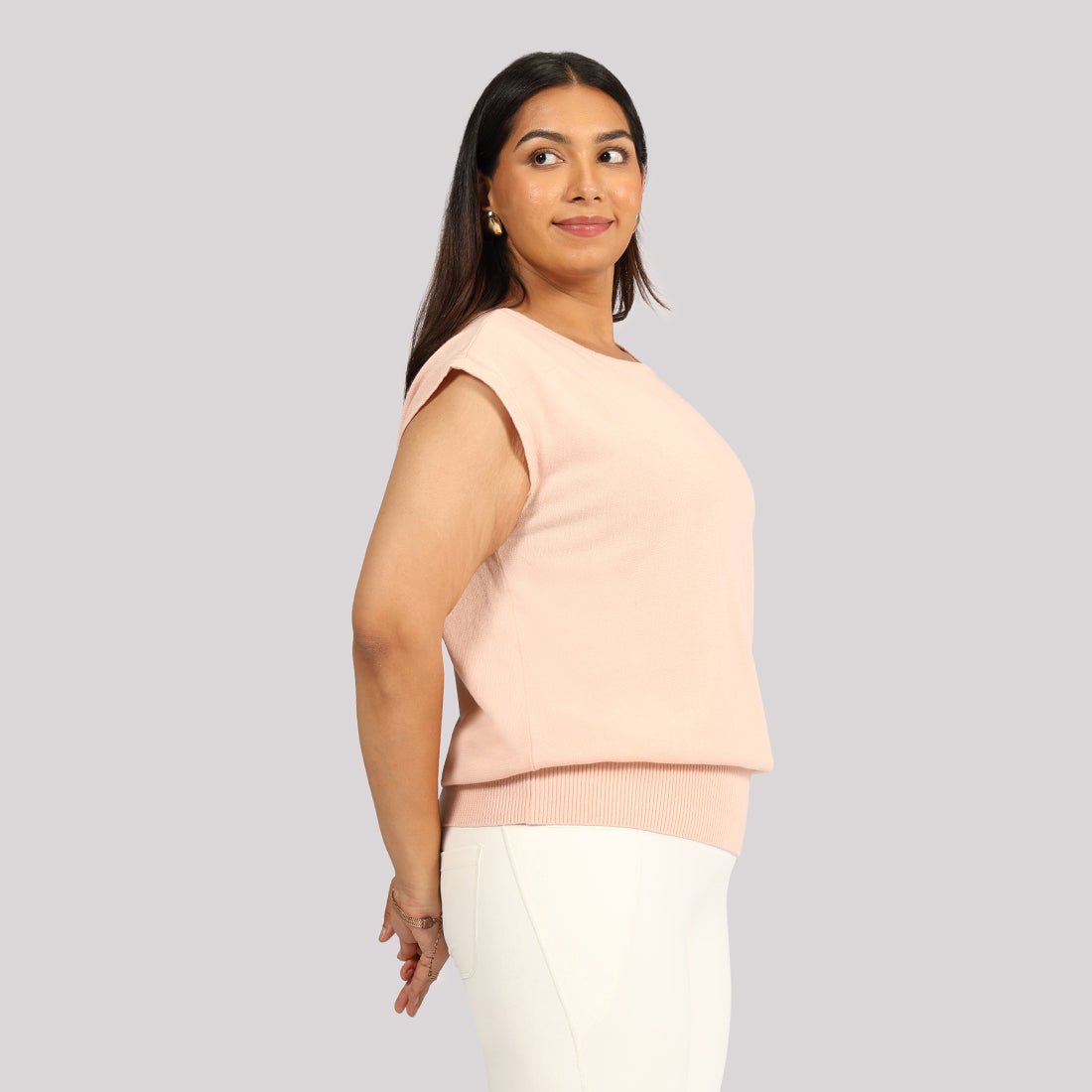 Move All Day Cap Sleeves Top - BlissClub