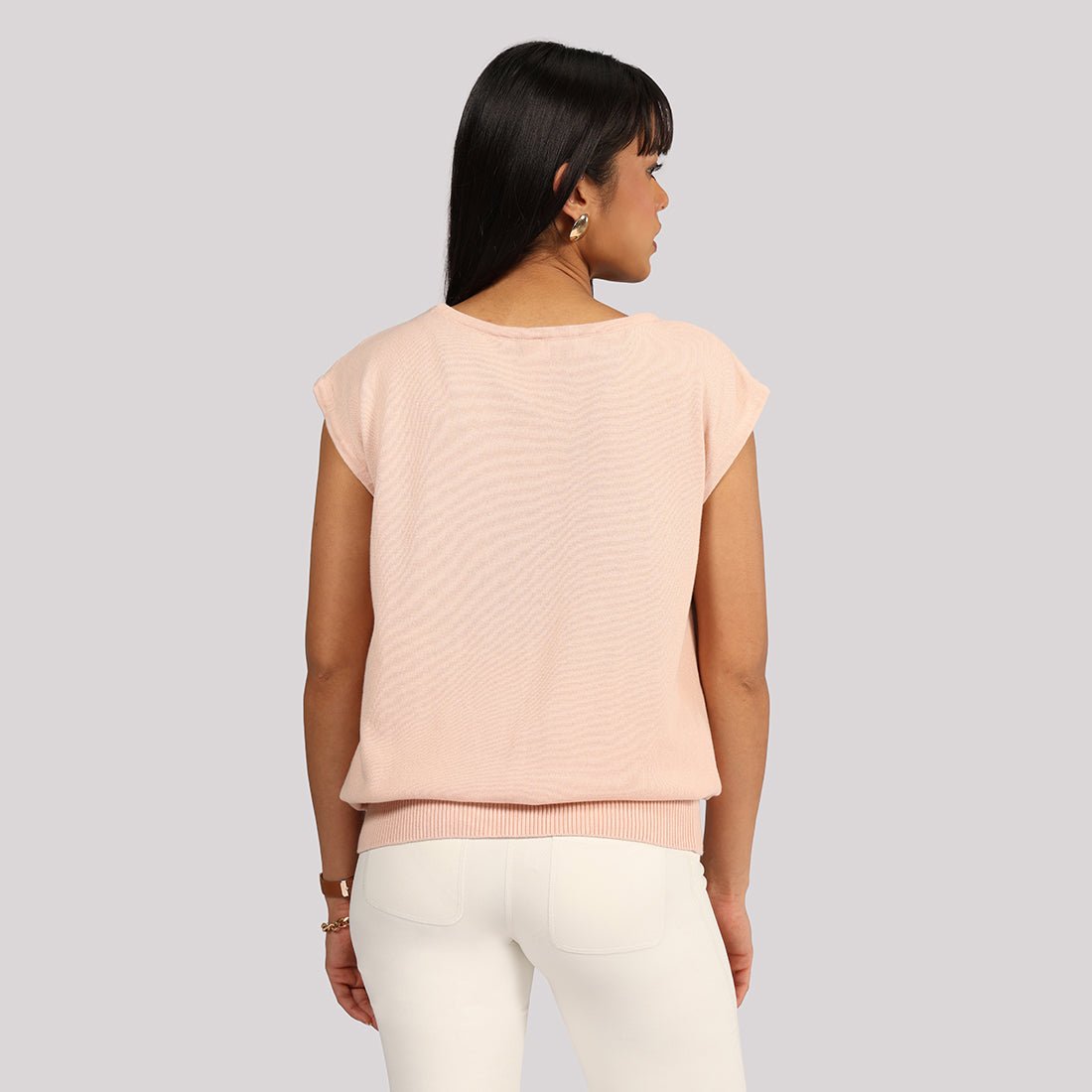 Move All Day Cap Sleeves Top - BlissClub
