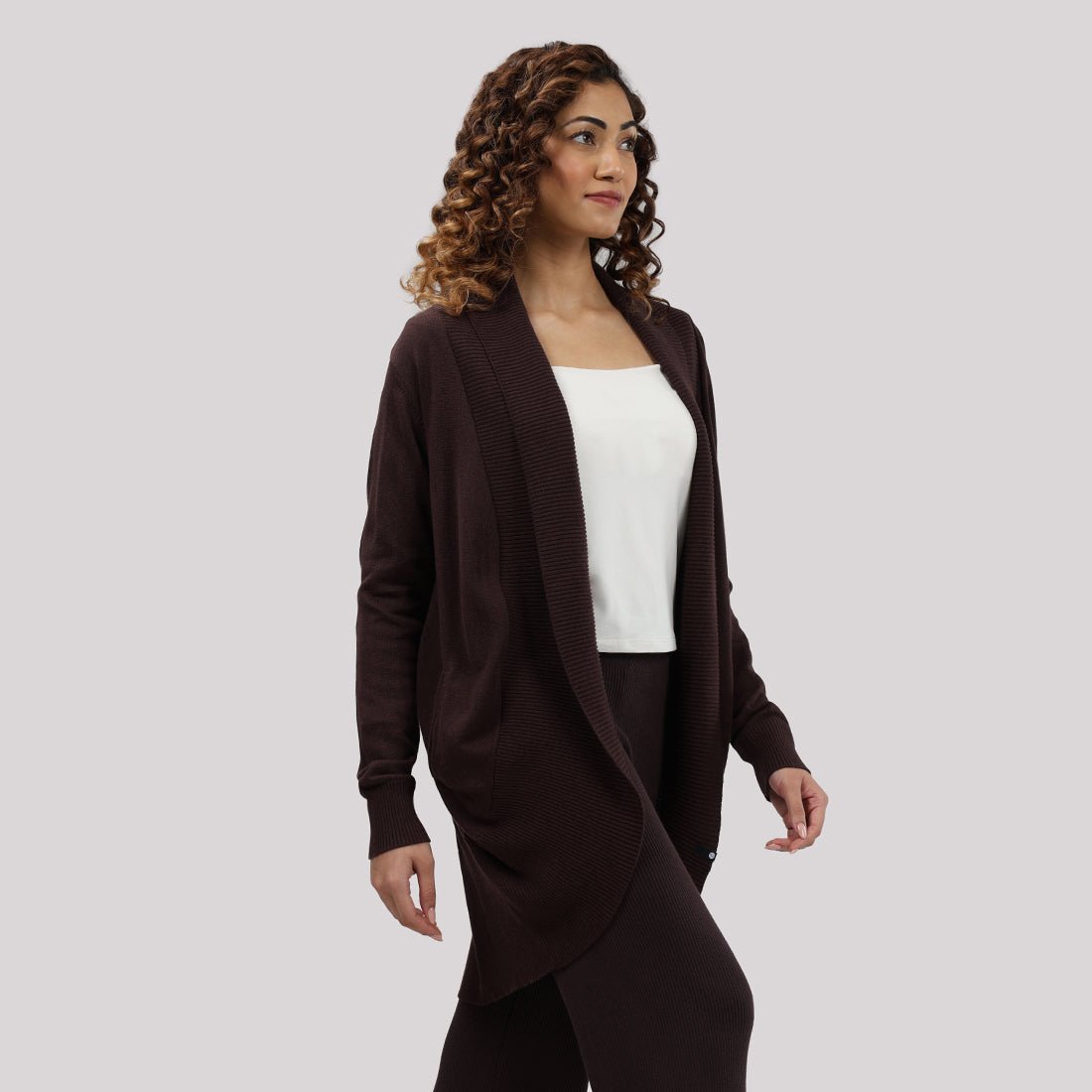 Move All Day Collared Shrug - BlissClub