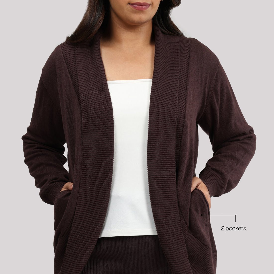 Move All Day Collared Shrug - BlissClub