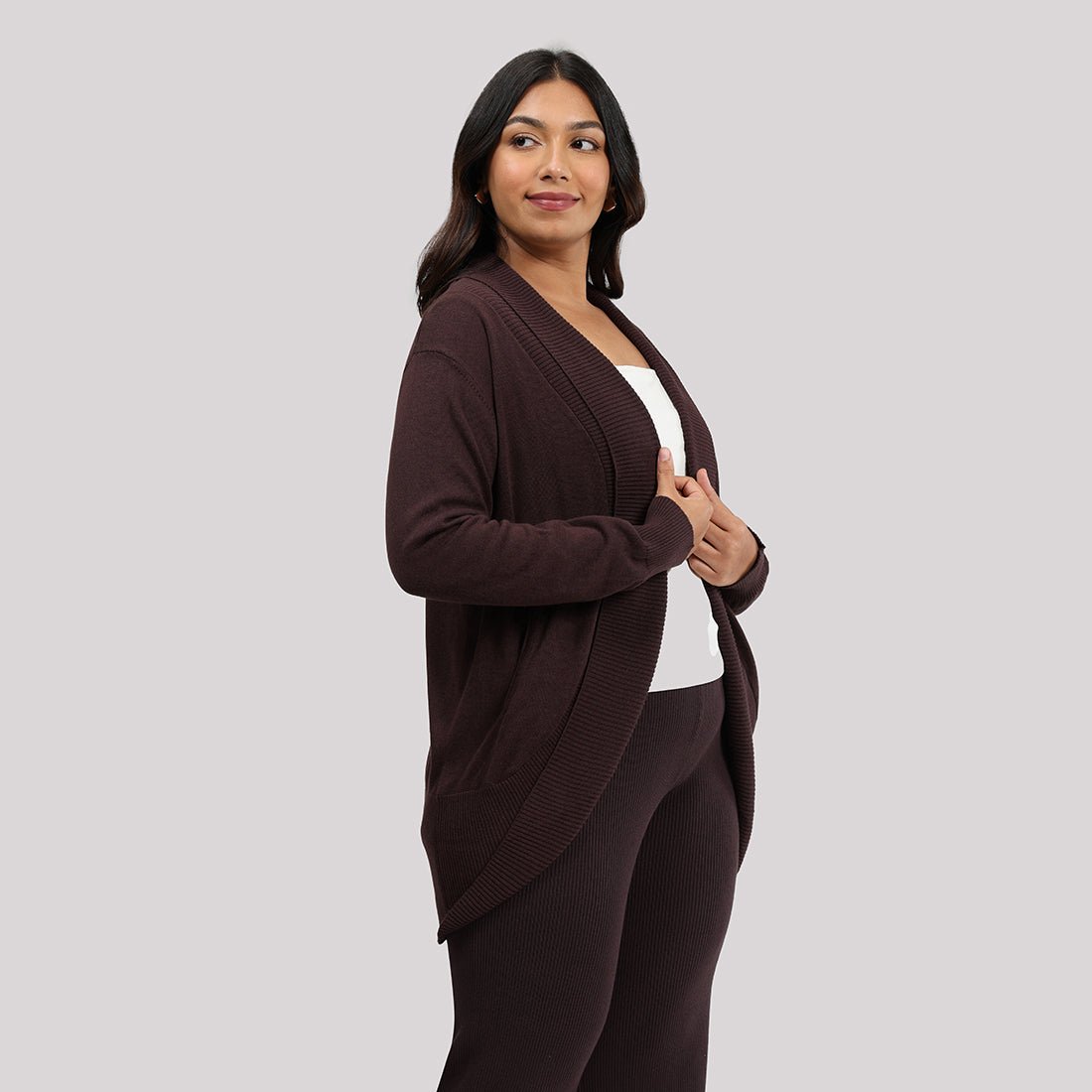 Move All Day Collared Shrug - BlissClub