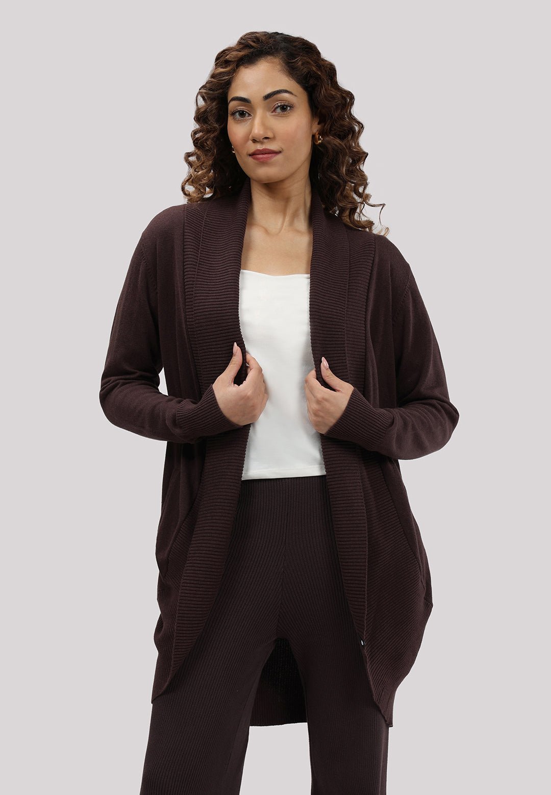 Move All Day Collared Shrug - BlissClub