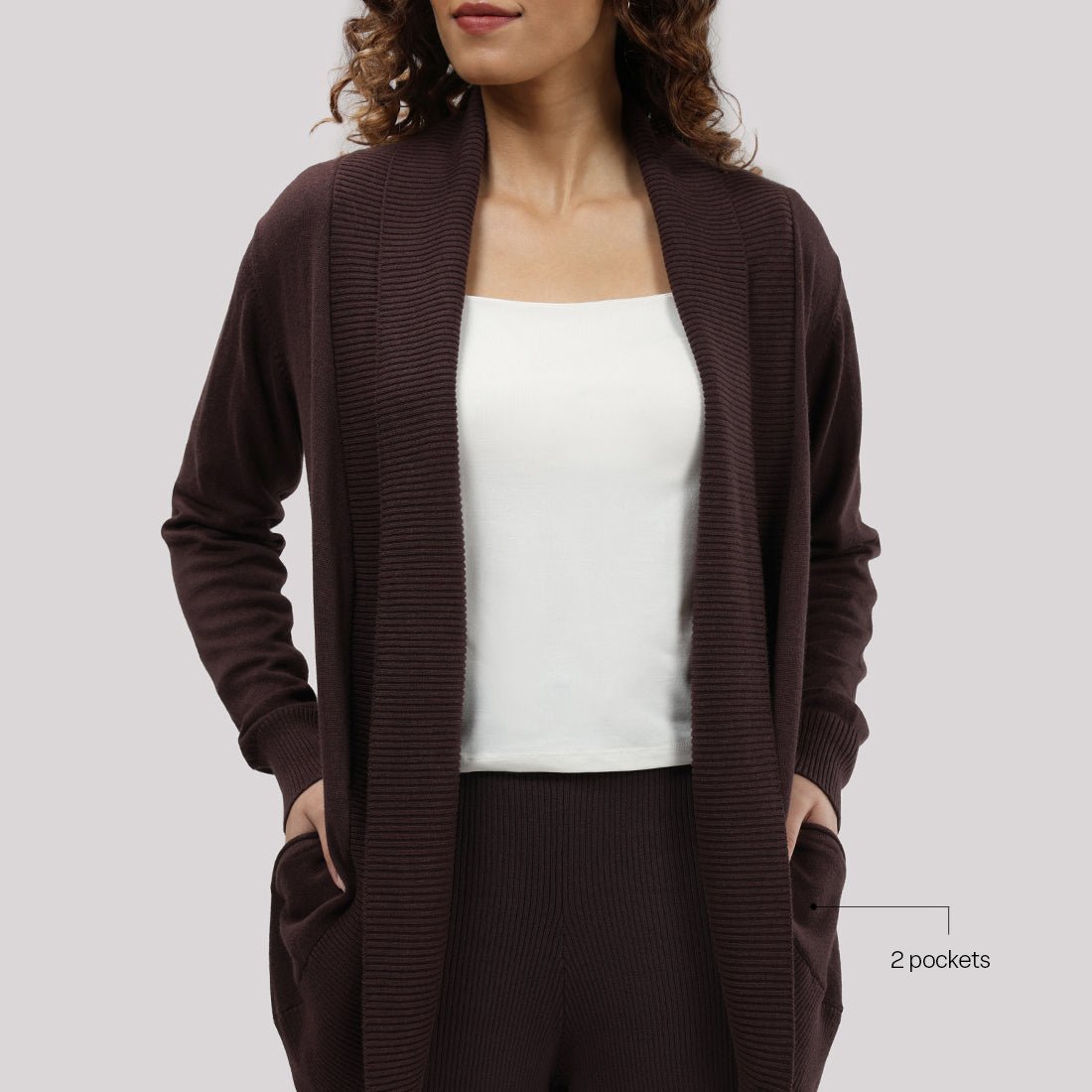 Move All Day Collared Shrug - BlissClub