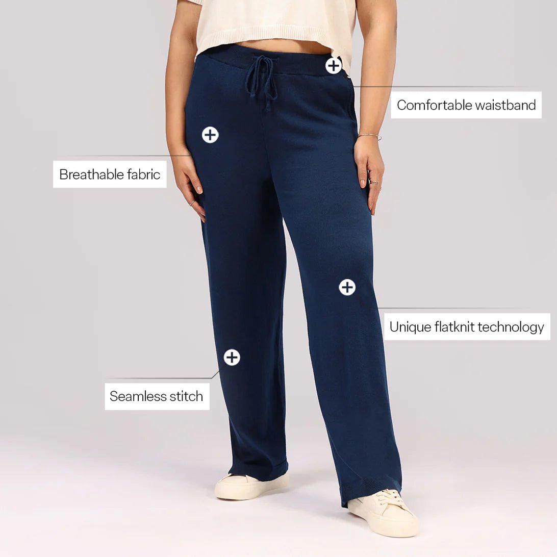 Move All Day Cotton Wide Pants - BlissClub