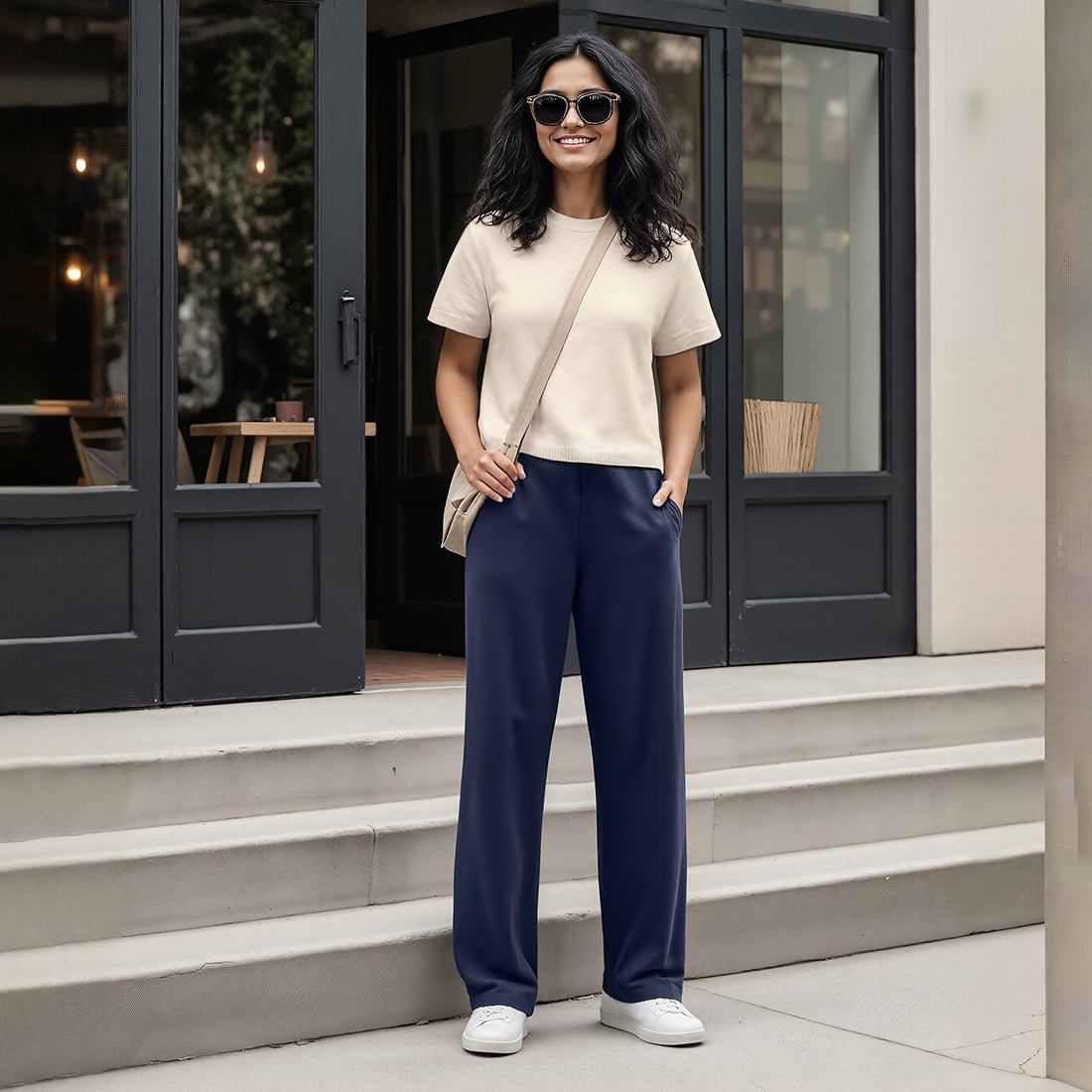 Move All Day Cotton Wide Pants - Tall - BlissClub