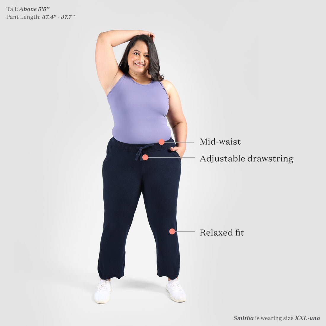 Move All Day Cotton Wide Pants - Tall - BlissClub