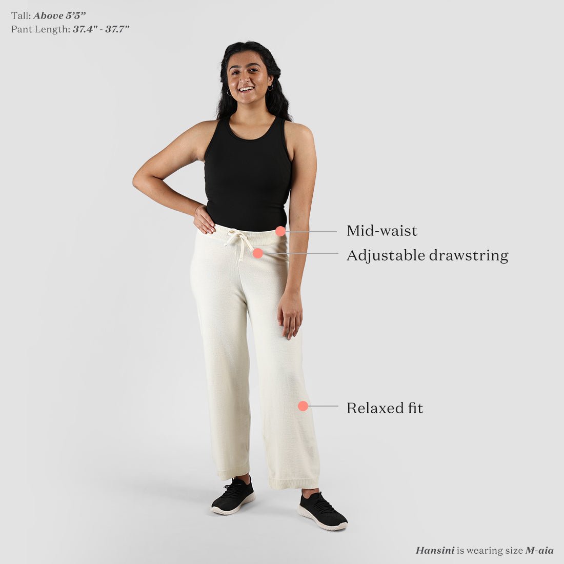 Move All Day Cotton Wide Pants - Tall - BlissClub