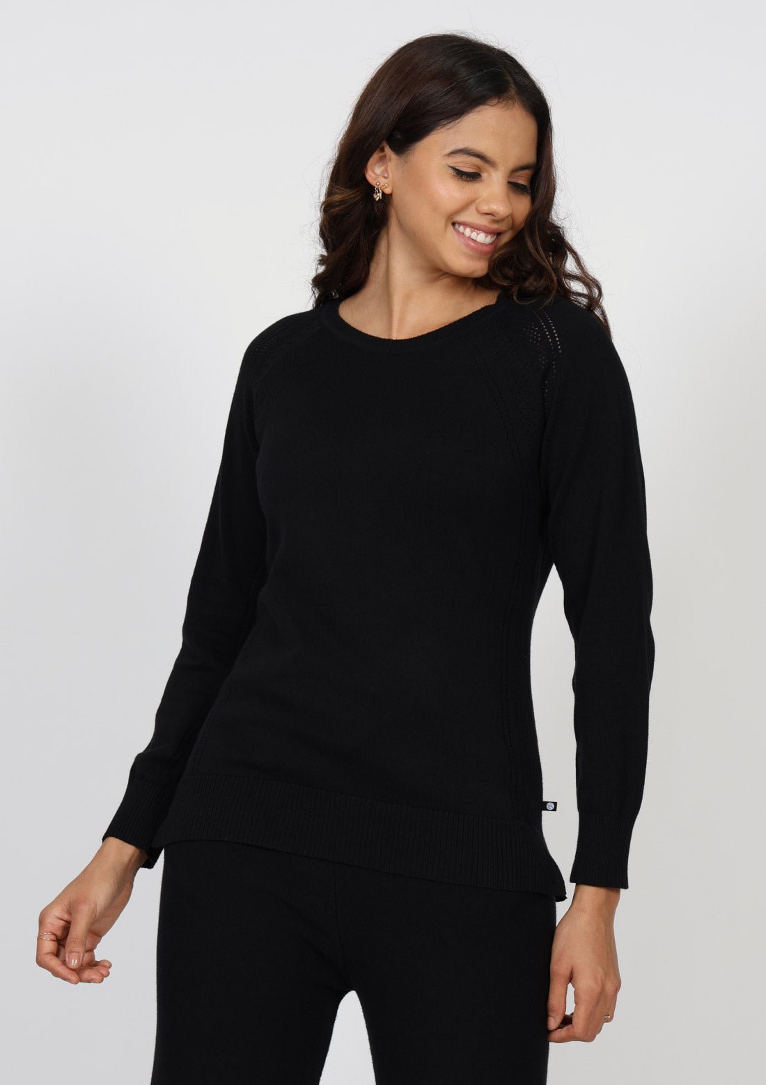Move All Day CottonKnit Top Full Sleeves - BlissClub