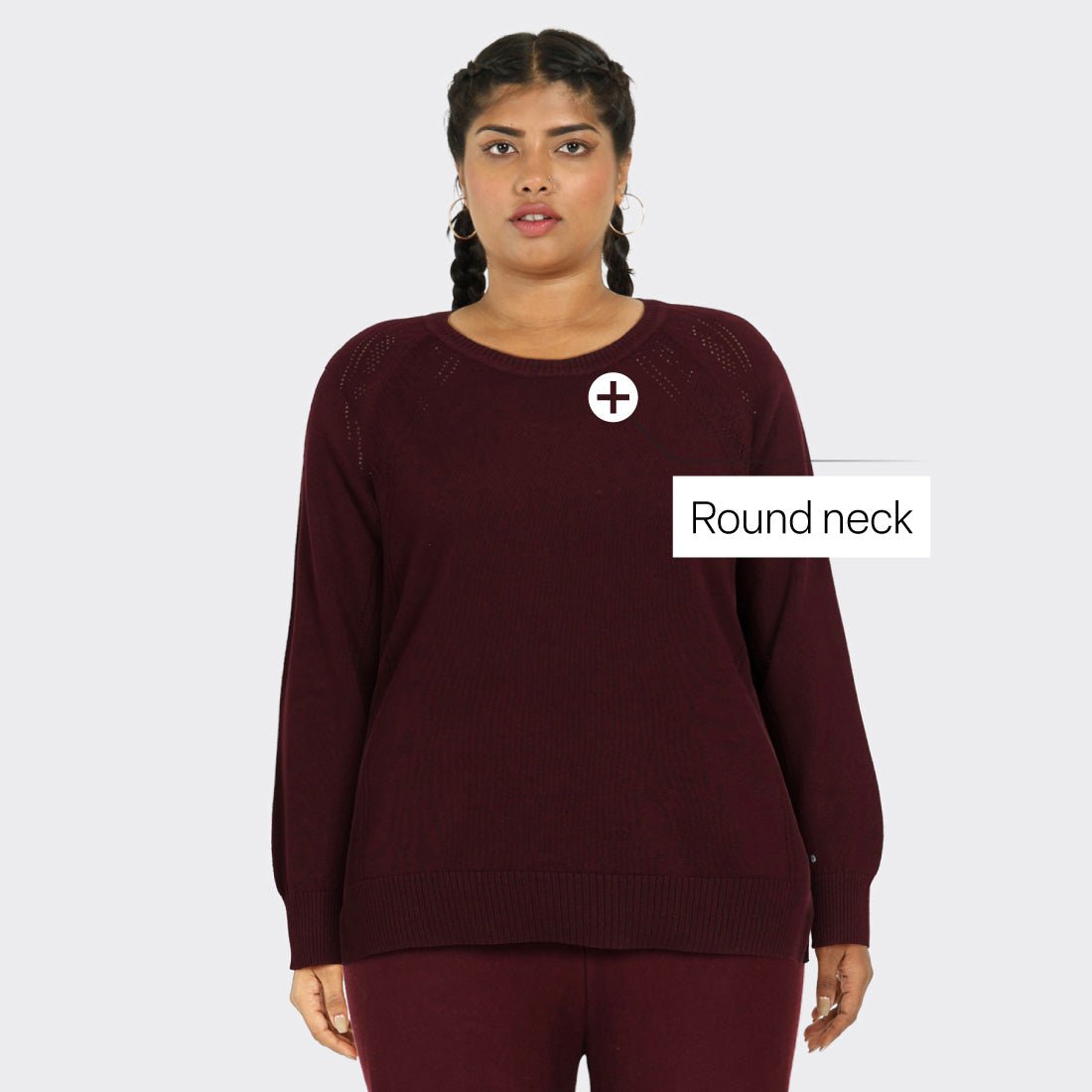 Move All Day CottonKnit Top Full Sleeves - BlissClub