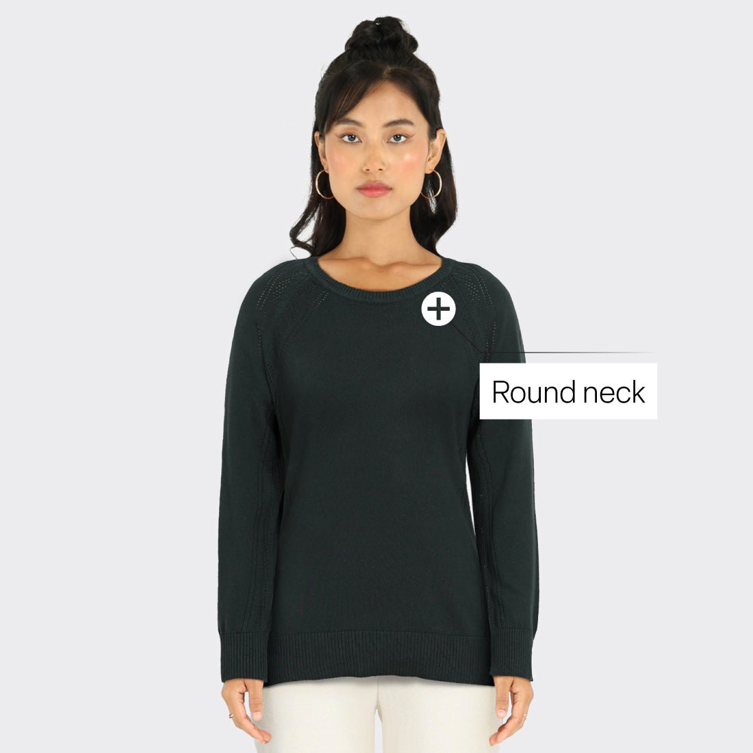 Move All Day CottonKnit Top Full Sleeves - BlissClub