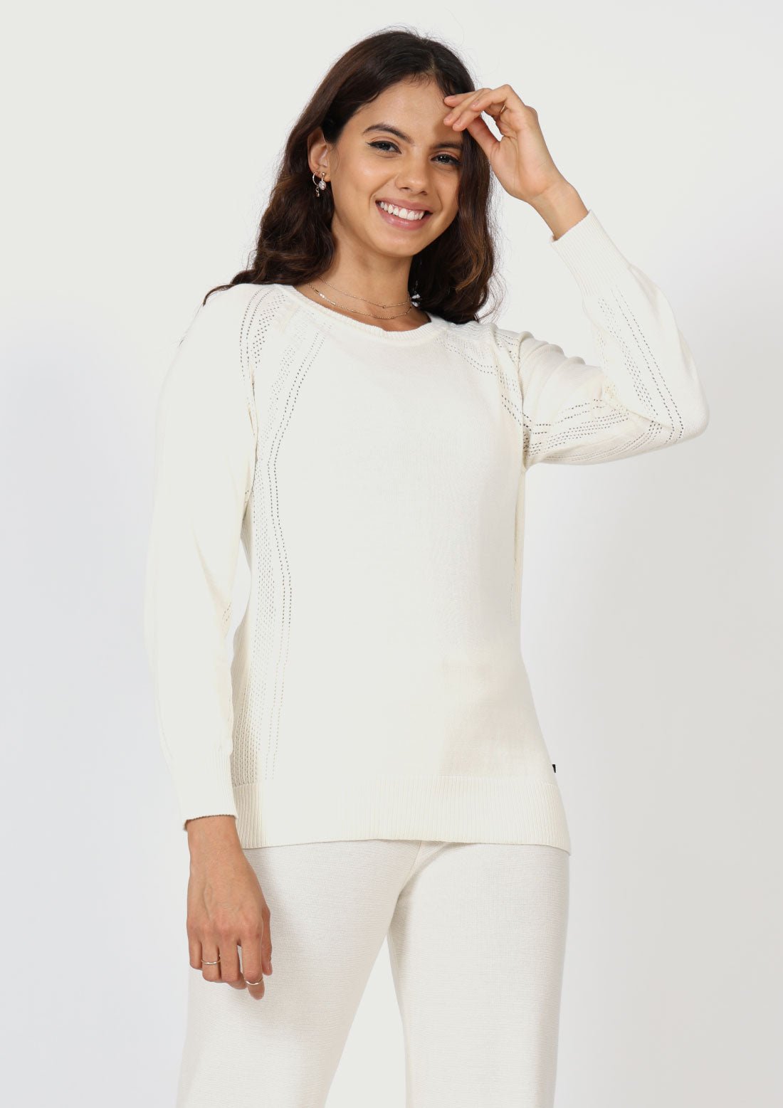 Move All Day CottonKnit Top Full Sleeves - BlissClub