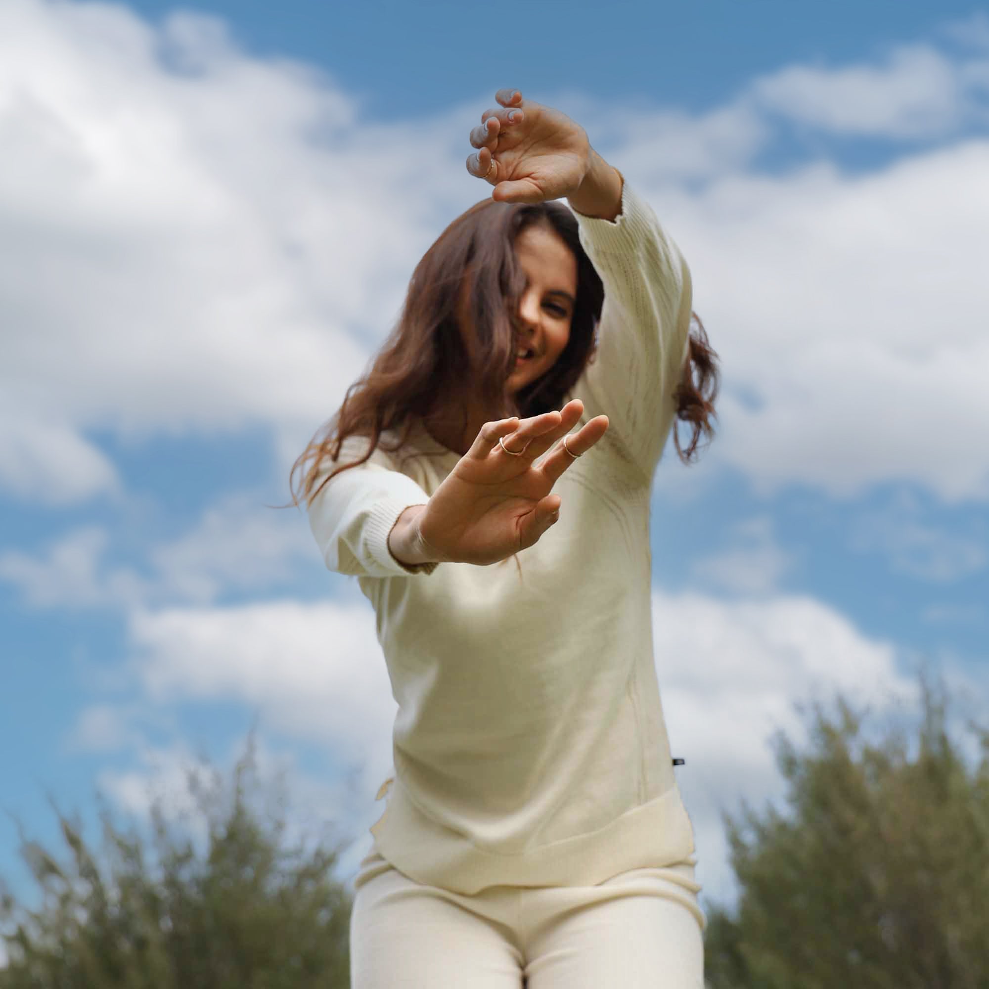 Move All Day CottonKnit Top Full Sleeves - BlissClub