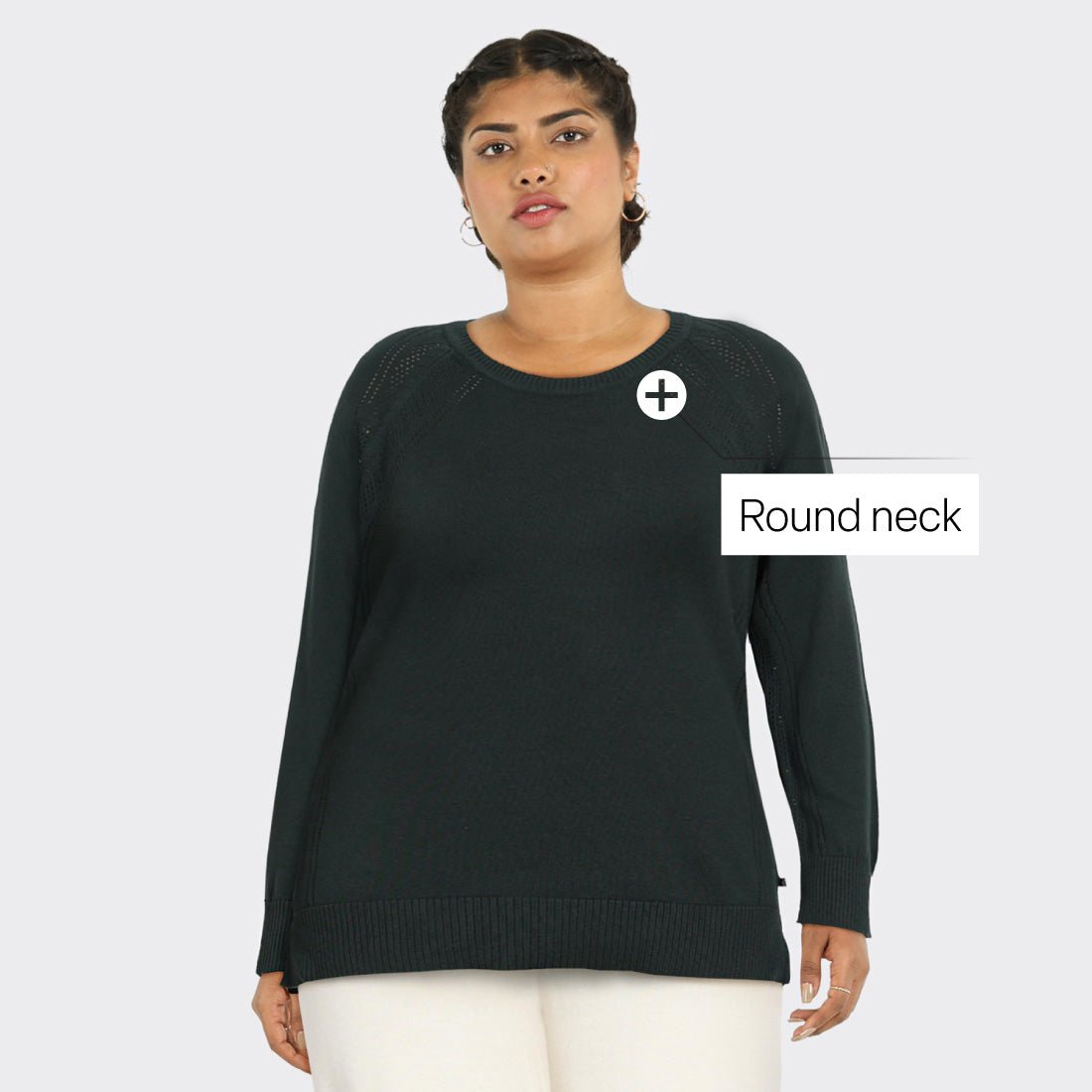Move All Day CottonKnit Top Full Sleeves - BlissClub