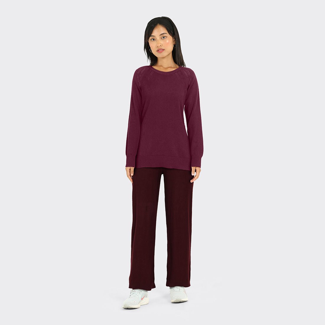 Move All Day CottonKnit Top Full Sleeves - BlissClub