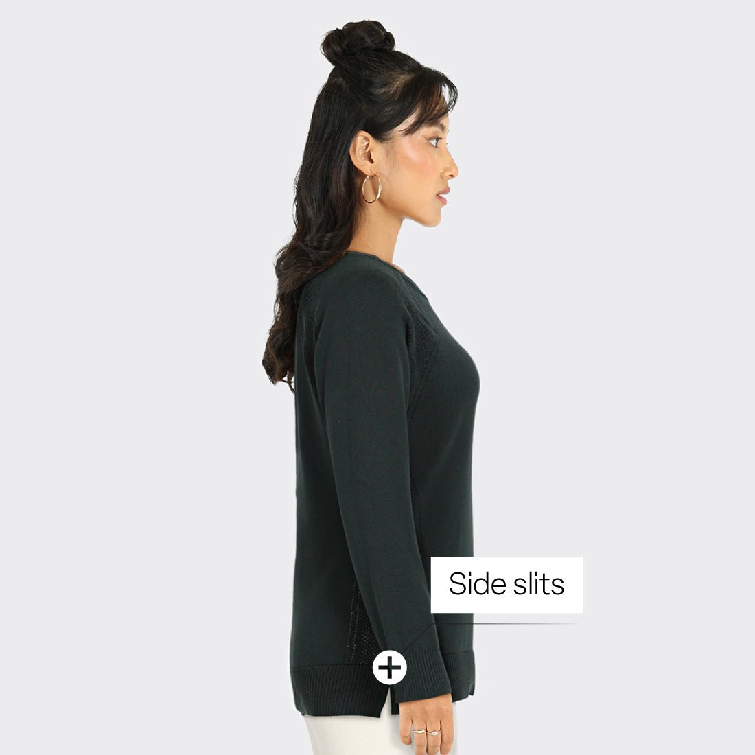 Move All Day CottonKnit Top Full Sleeves - BlissClub