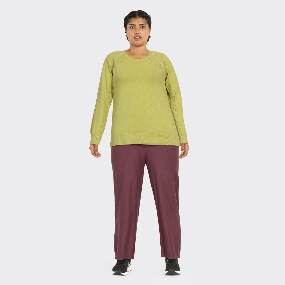 Move All Day CottonKnit Top Full Sleeves - BlissClub