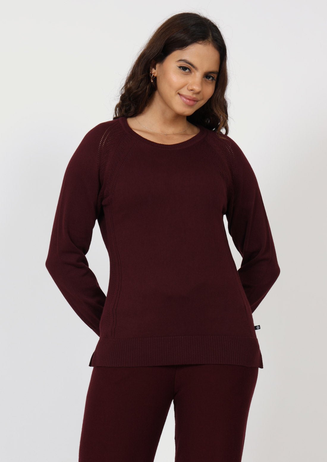 Move All Day CottonKnit Top Full Sleeves - BlissClub