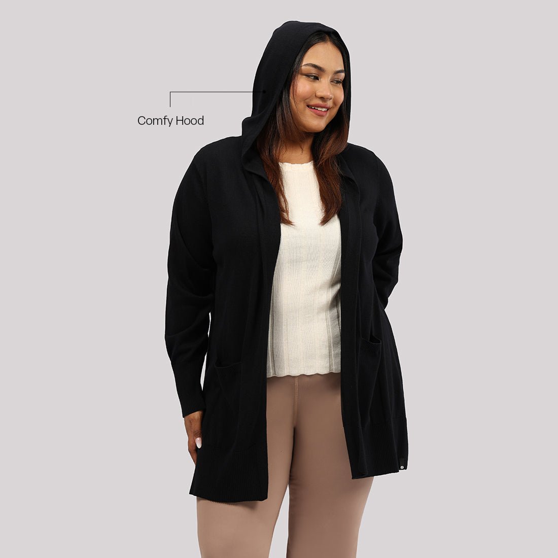 Move All Day Hooded Shrug - BlissClub