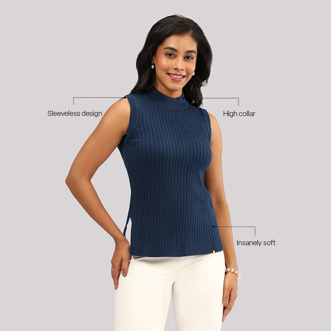 Move All Day Sleeveless Top - BlissClub