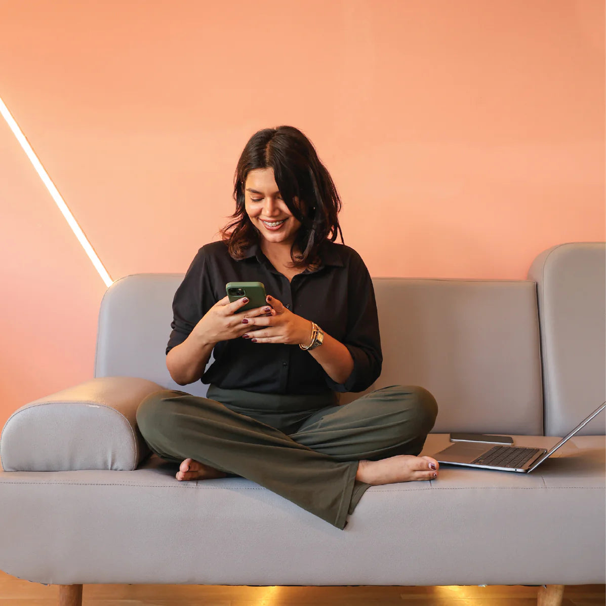 AM:PM Air Flare Trousers