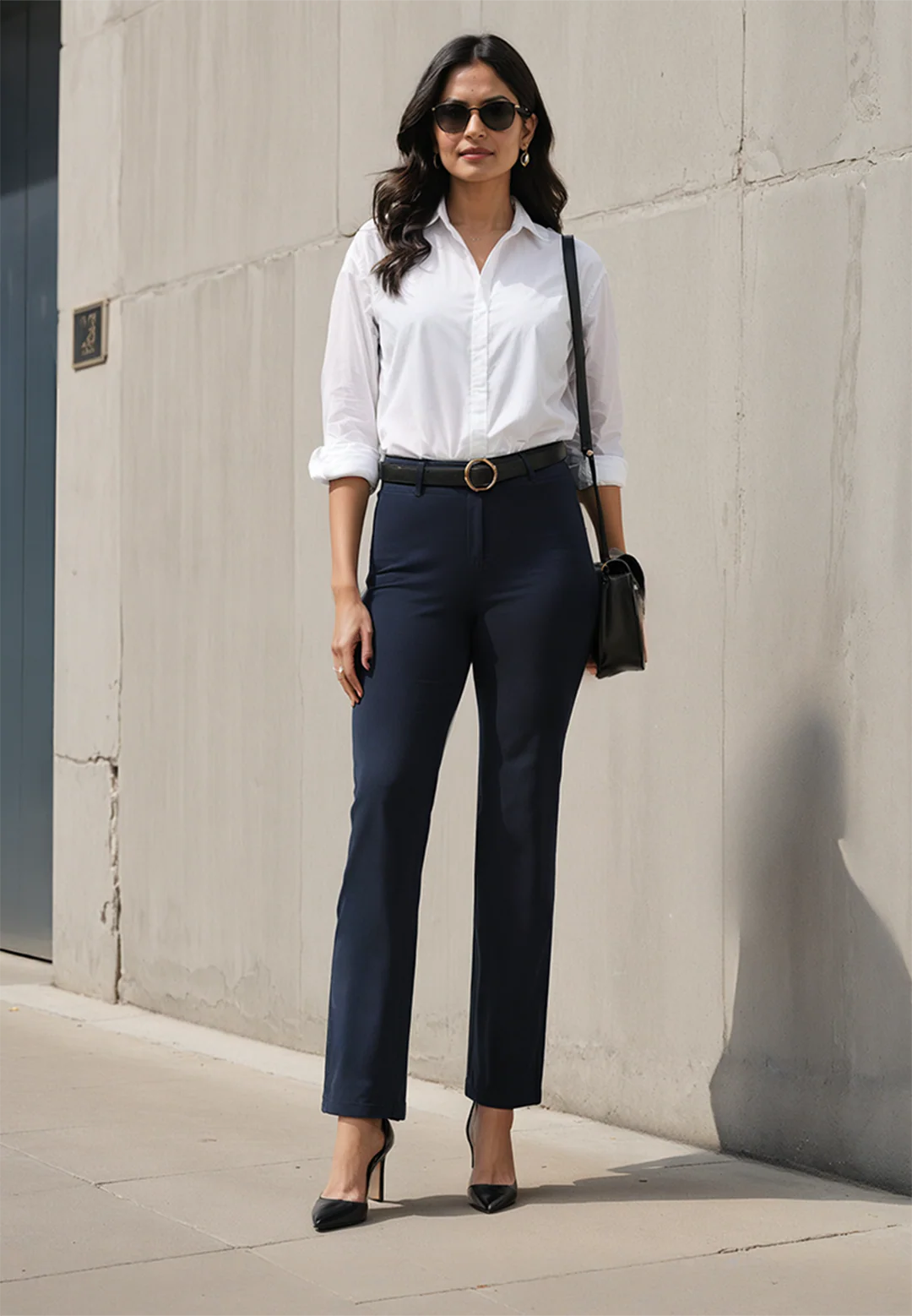 AM:PM Air Flare Trousers - Cotton Tall