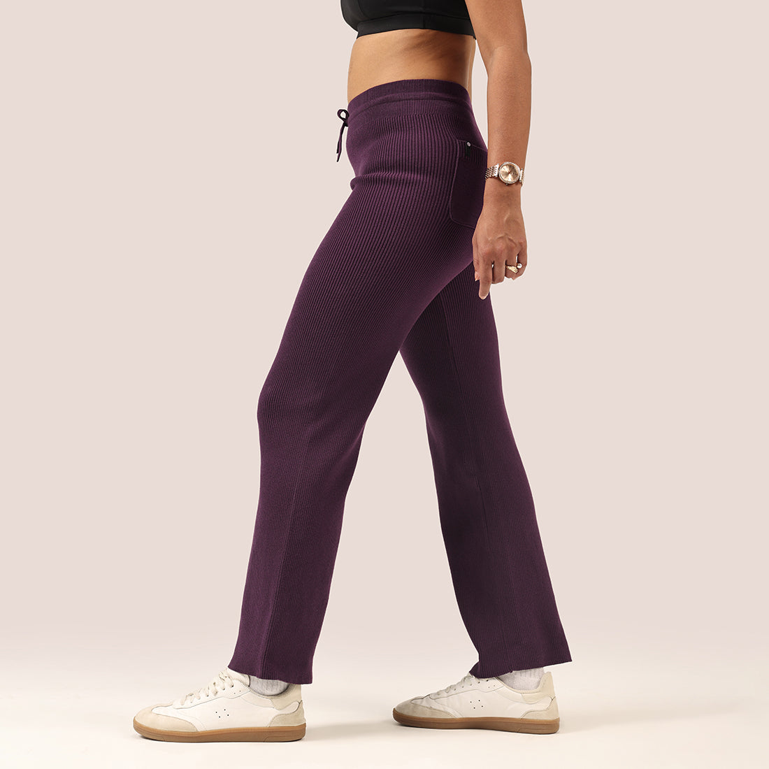 All Day Cotton Ribbed Pants