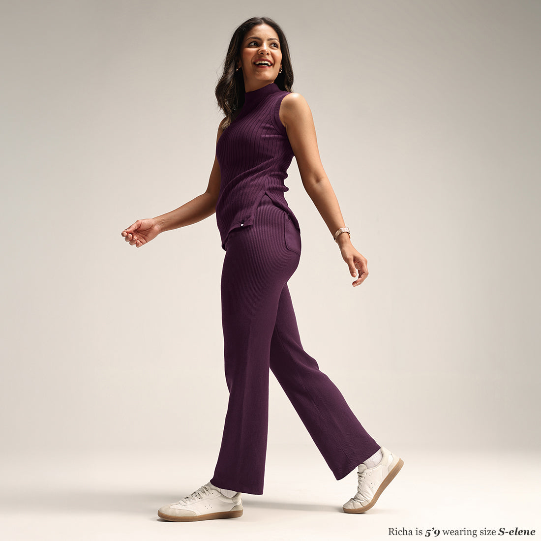 All Day Cotton Ribbed Pants