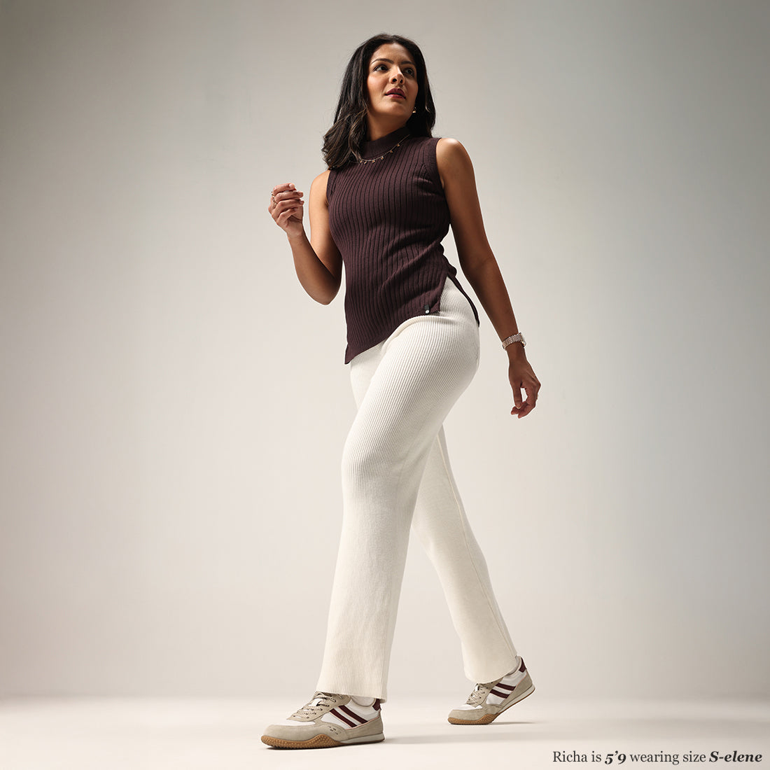 All Day Cotton Ribbed Pants