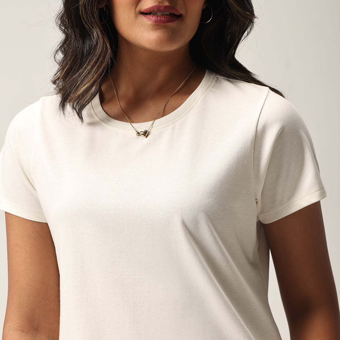 Cotton Pro Curved Hem Tee