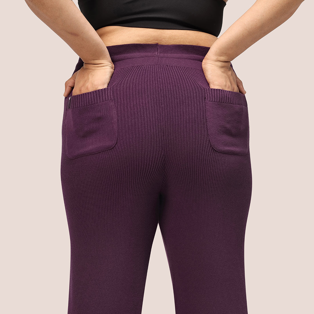 All Day Cotton Ribbed Pants