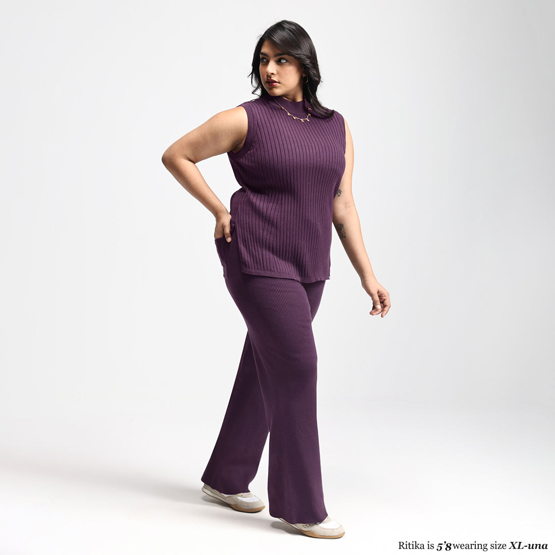 All Day Cotton Ribbed Pants