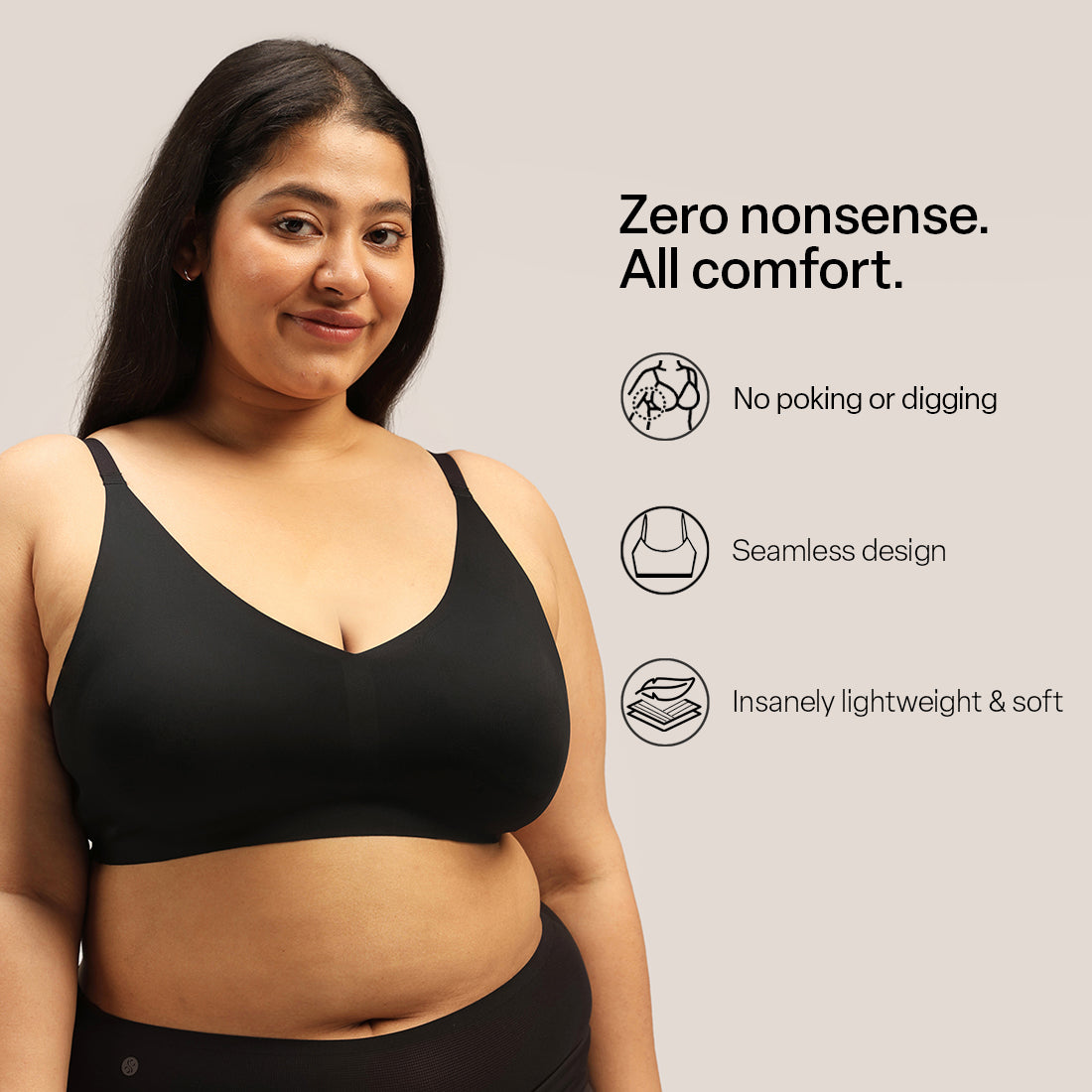 Freedame No-Nonsense Bra